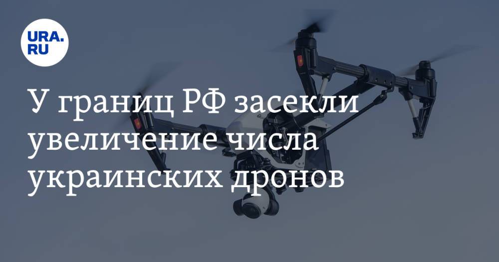 У границ РФ засекли увеличение числа украинских дронов