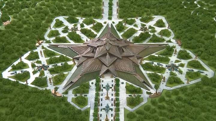 В парке "Патриот" появится музей в форме звезды