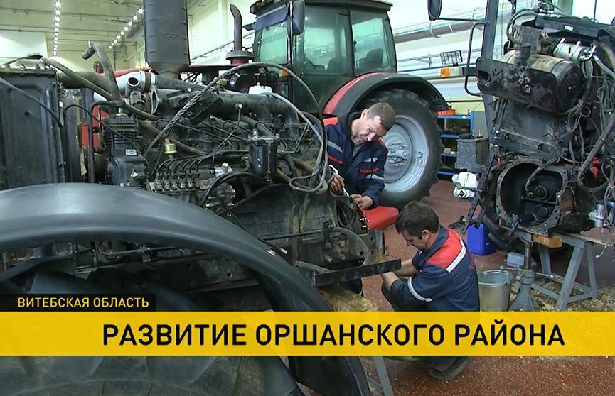 Экономические привилегии Оршанского региона дали ускоренное развитие сельского хозяйства, бизнеса и крупных предприятий