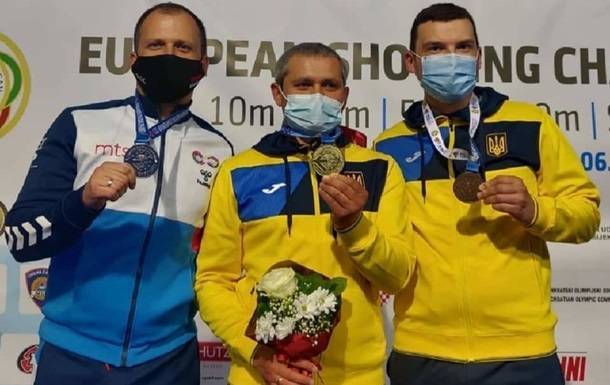 Омельчук - чемпион Европы по стрельбе из малокалиберного пистолета, Банькин взял бронзу