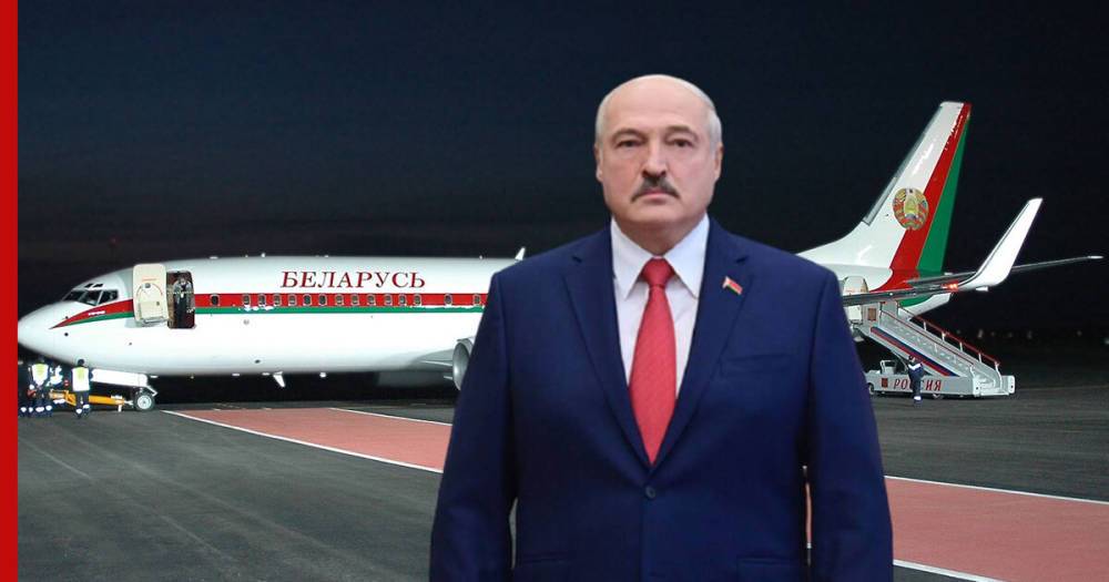 Лукашенко вылетел на переговоры с Путиным в Сочи