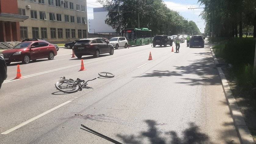 ГИБДД: сбитый велосипедист сам нарушил правила дорожного движения (ФОТО)