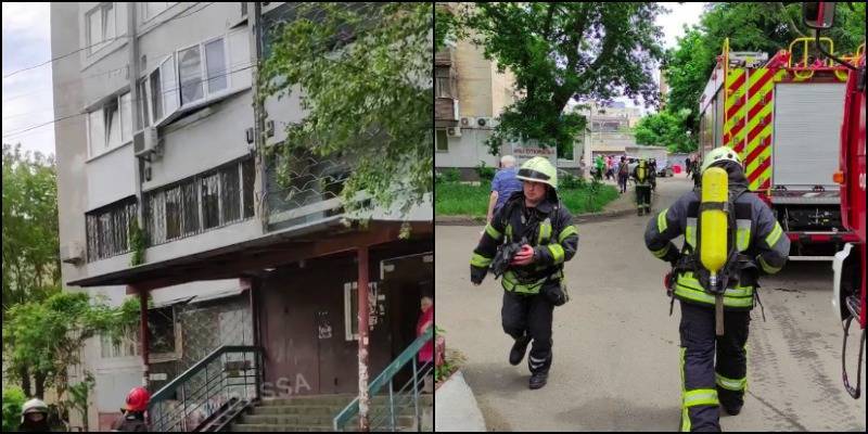 В Одессе на 4 станции Фонтана взорвался телевизор и вспыхнул пожар – фото, видео - ТЕЛЕГРАФ