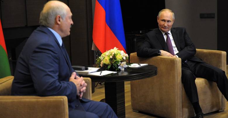 В Сочи начался второй день встречи Путина и Лукашенко