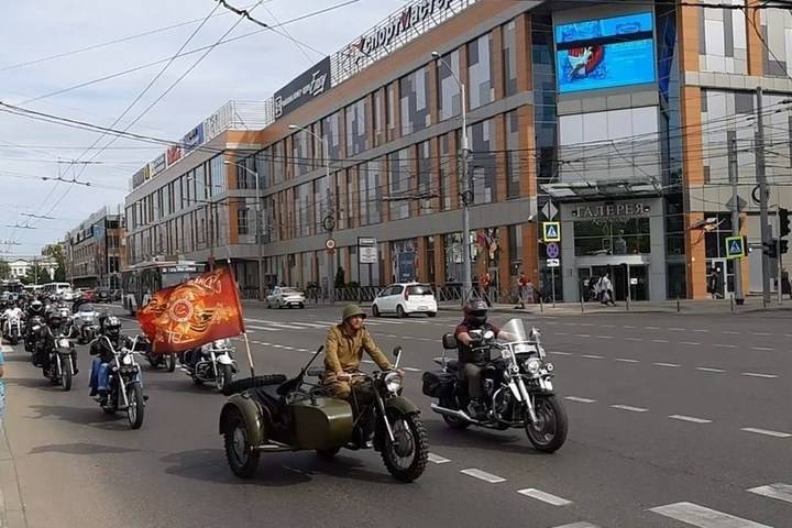 Краснодар принял южный этап мотомарша «Дороги Победы – Дорога Домой»