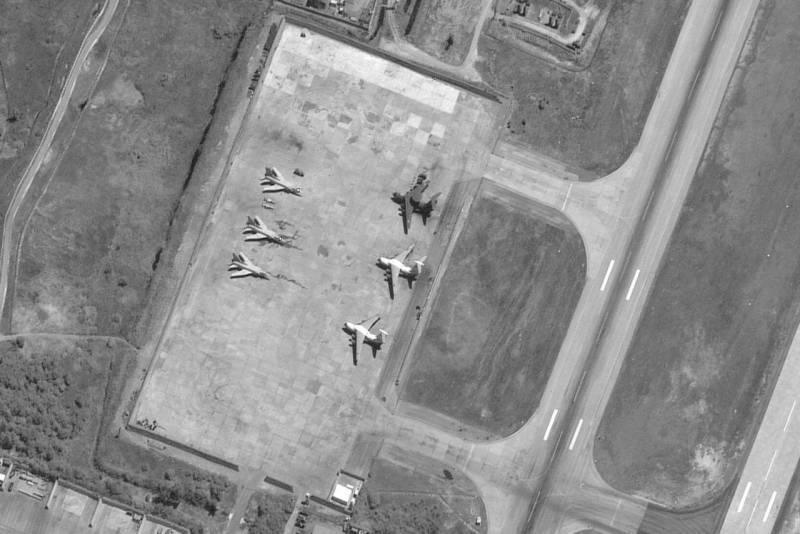 Развернутые в Сирии Ту-22М3 показали из космоса