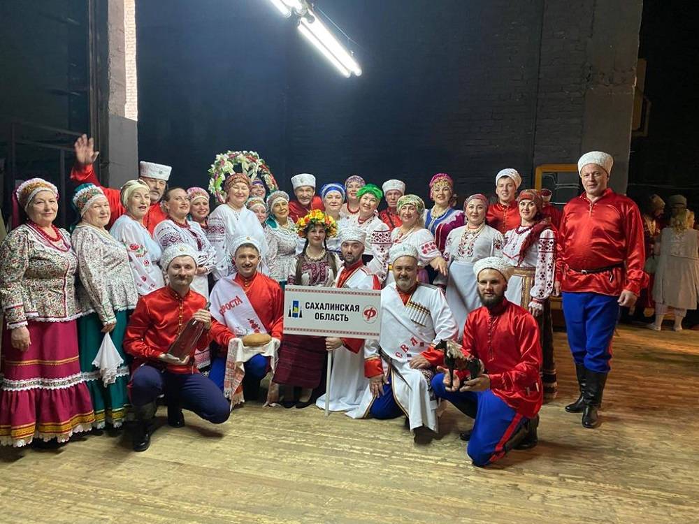 Южно-сахалинская "Воля" стала одним из лучших казачьих коллективов России