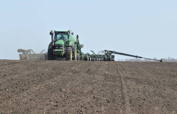 Украинским аграриям осталось посеять меньше 5% площадей кукурузы
