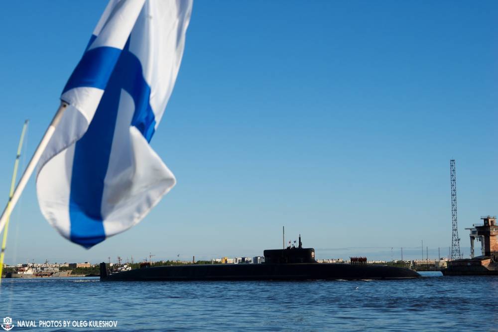 Подводный крейсер «Князь Олег» вышел в море
