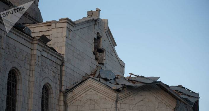 Глава МИД Карабаха заявил об угрозе превращения церкви Сурб Казанчецоц в мечеть