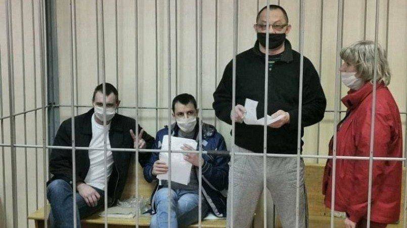 В Беларуси суд приговорил соратников Тихановской к 24 годам колонии на четверых