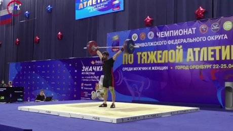 Пензенский тяжелоатлет завоевал награду на турнире в Оренбурге