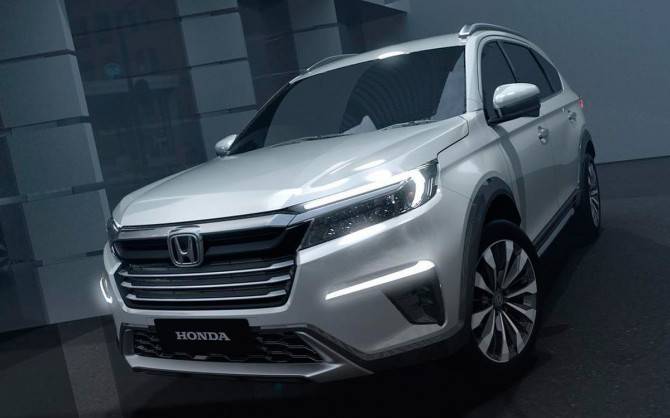 Honda показала новый бюджетный семиместный кроссовер