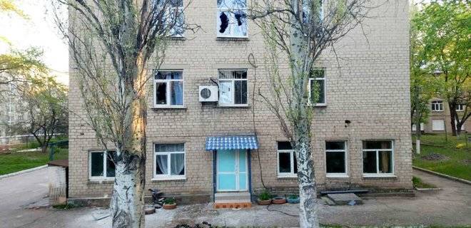 На Донбассе боевики обстреляли больницу для пациентов с COVID-19