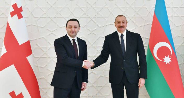 В Баку состоялась встреча премьера Грузии и президента Азербайджана