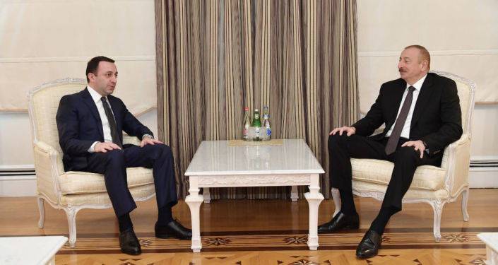 О чем говорили Гарибашвили и Алиев в Баку?