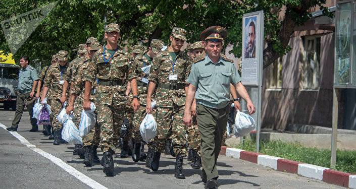 Летний призыв на службу в армянскую армию пройдет с 7 мая по 31 июля – проект решения