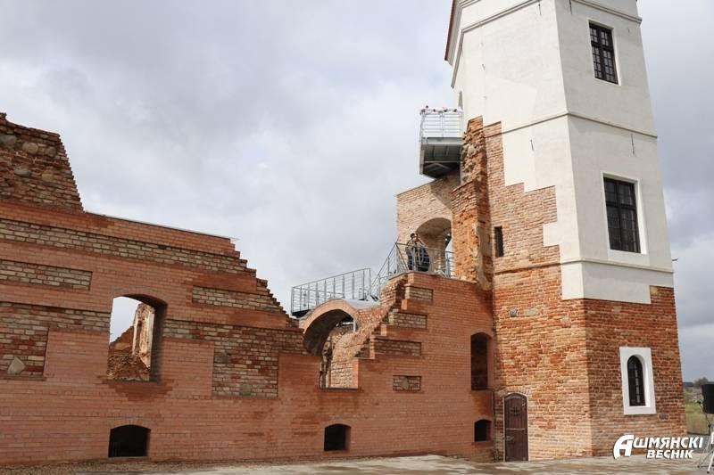 В башне Гольшанского замка открыли музей