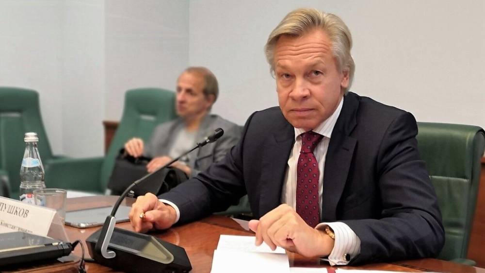 Сенатор Пушков ответил на слова Блинкена о подрыве международного права