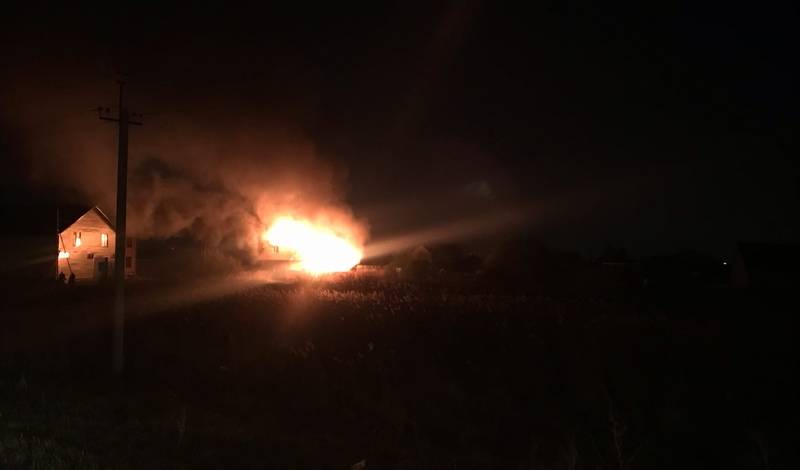Ночью в тюменском СНТ «Рябинка-2» произошел пожар