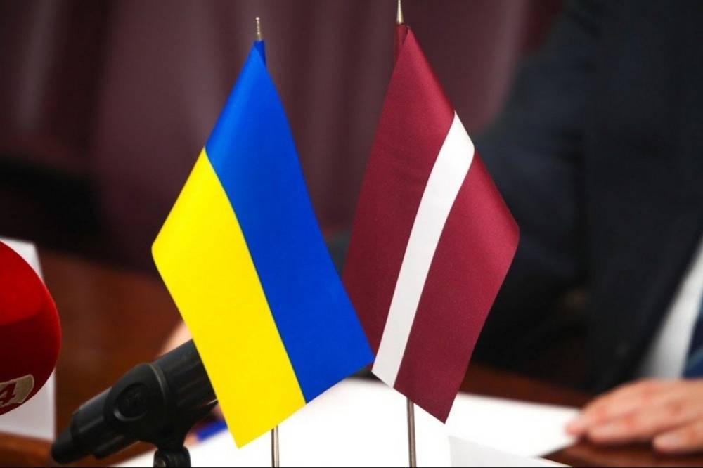 Украина и Латвия подписали декларацию о европейской перспективе