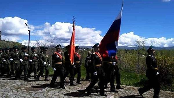 Армянские и российские военные прошли маршем Победы в Гюмри