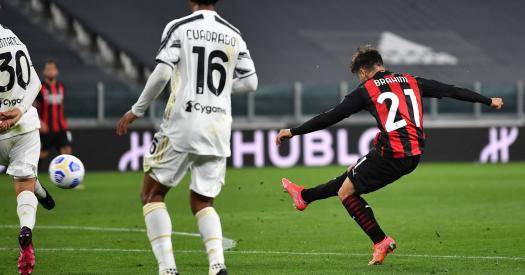 «Милан» разгромил «Ювентус» и вышел на второе место в серии А