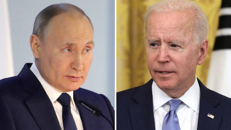 В США предрекли «победу» Путина на саммите с Байденом