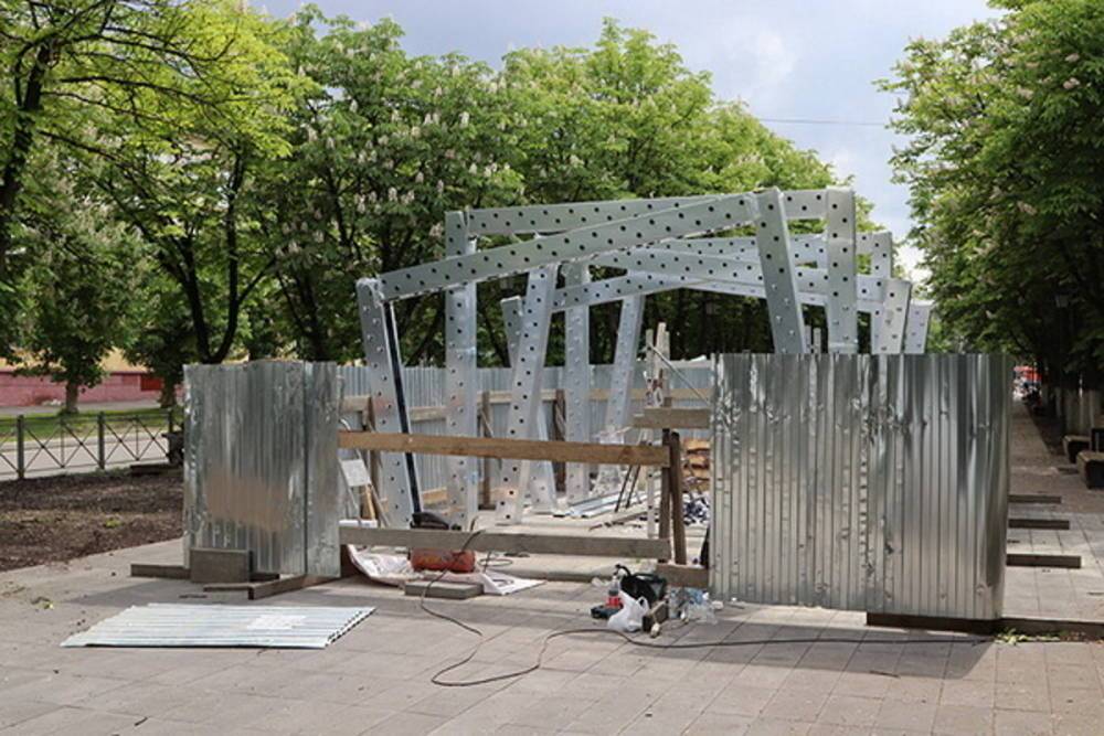 Сквер Игната Фокина в Брянске откроется в начале июня