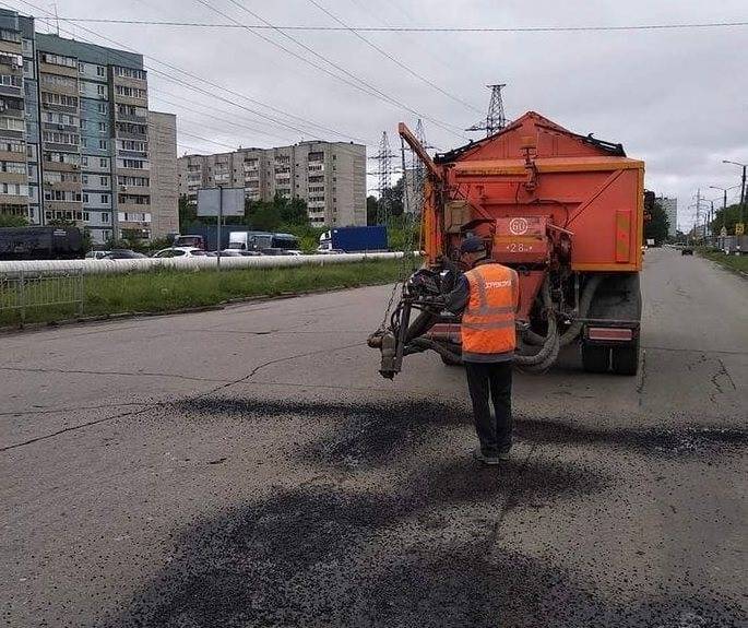 В Ульяновске активно ремонтируют дороги
