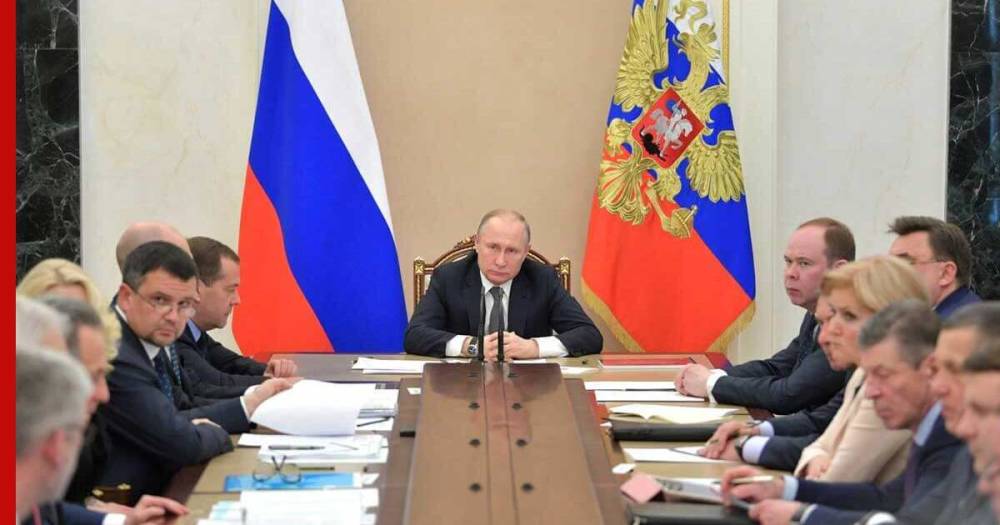 Главную тему совещания Путина с правительством назвали в Кремле