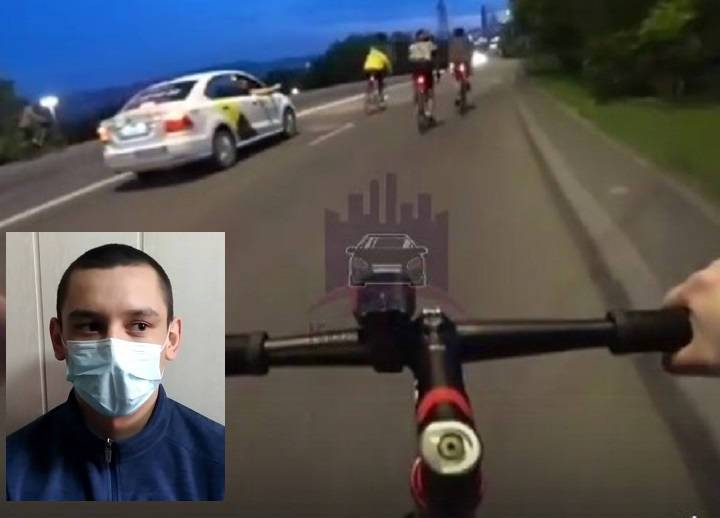 Пассажир такси из Красноярска объяснил, зачем стрелял по велосипедистам