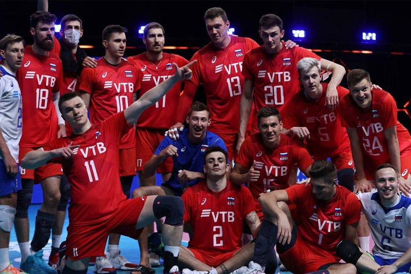 Сборная России по волейболу переиграла Канаду в мужской Лиге наций