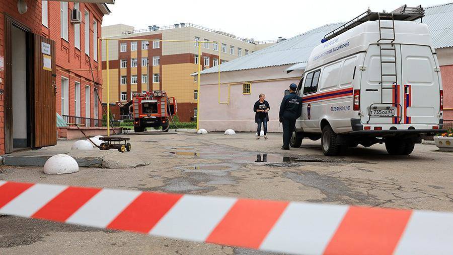 Минздрав уточнил состояние пострадавших при пожаре в больнице в Рязани