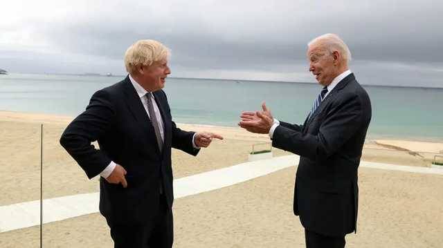 Байден и Джонсон на встрече в Корнуолле обсудили Россию и Китай