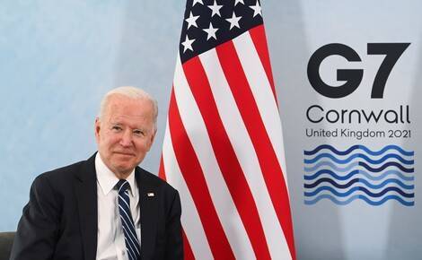 Президент США Джо Байден сегодня встретится с лидерами группы G7 в британском Корнуолле