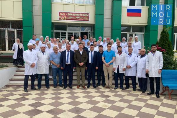 Чародинский район посетила бригада врачей из Москвы