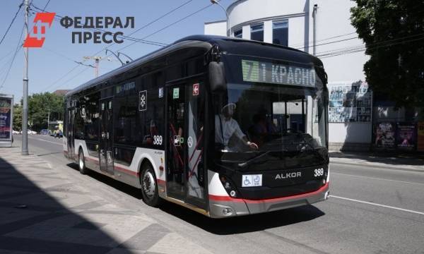 На маршрут вышел первый собранный в Краснодаре троллейбус