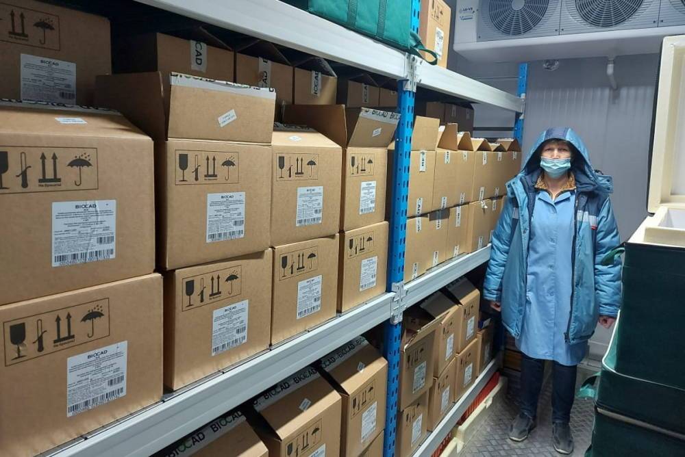Петербург получил еще почти 40 тысяч доз вакцины от коронавируса