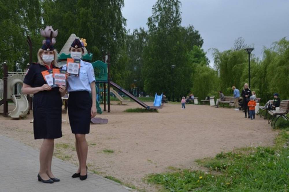 Смоленские полицейские провели акцию «Мой дом – Россия»