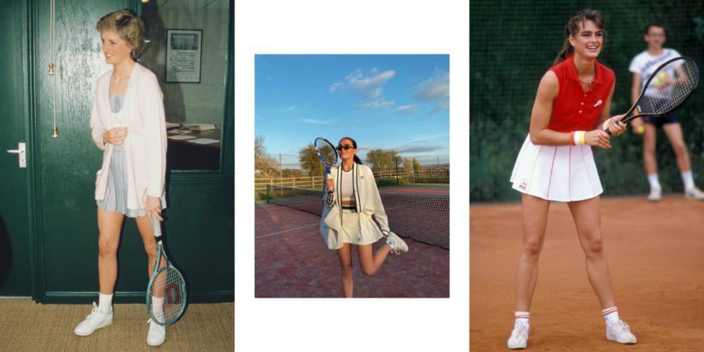 Теннисные юбки, как у Кендалл Дженнер, - главный тренд этого лета