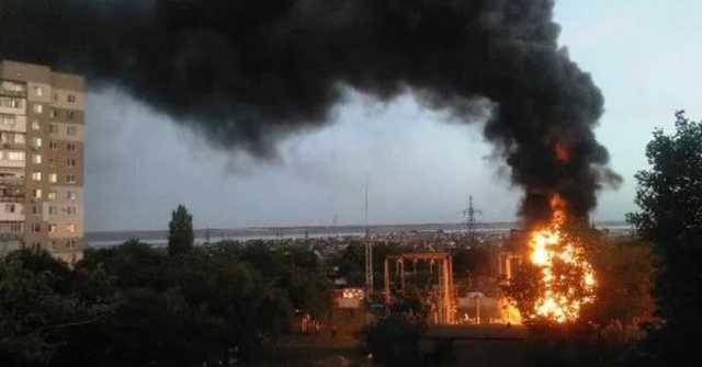 Взрыв на электроподстанции Одессы: люди остались без света
