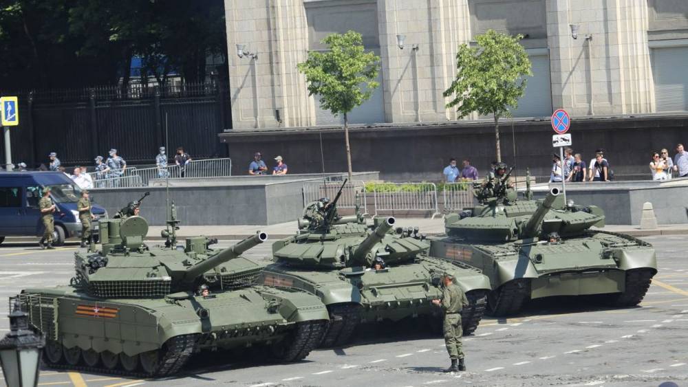 Поставки танков в российскую армию в 2021 году