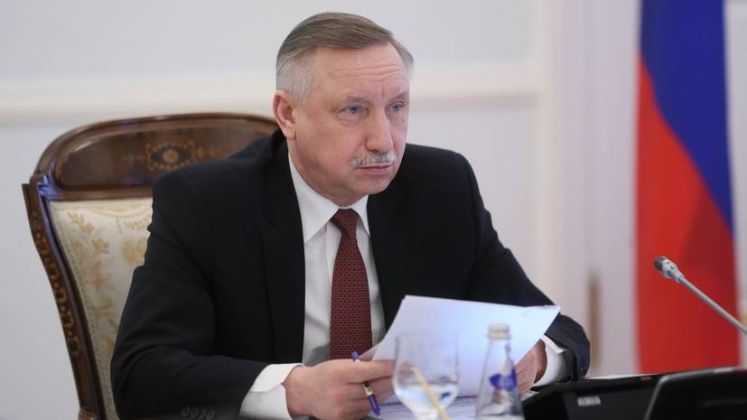 Беглов анонсировал усиление коронавирусных ограничений в Петербурге
