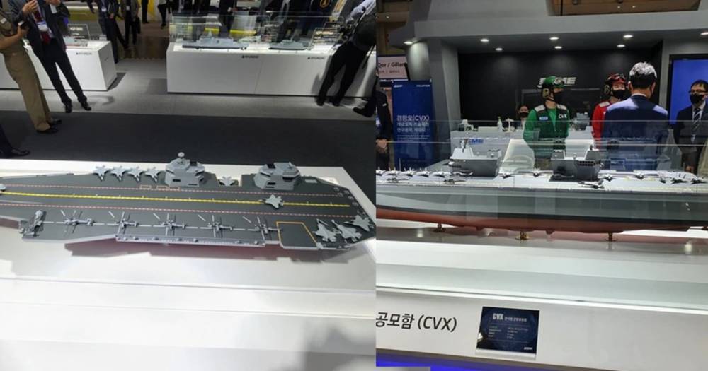 Не только авто: Daewoo и Hyundai представили концепты авианосцев для Южной Кореи (фото)