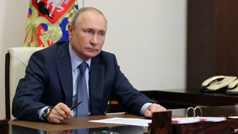 Путин заявил о недопустимости милитаризации космоса