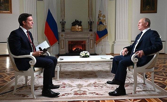 NBC News (США): интервью с Владимиром Путиным - «Политика»