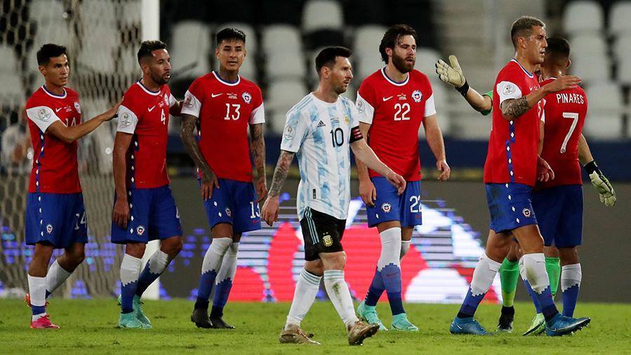 Сборные Аргентины и Чили сыграли вничью на Кубке Америки