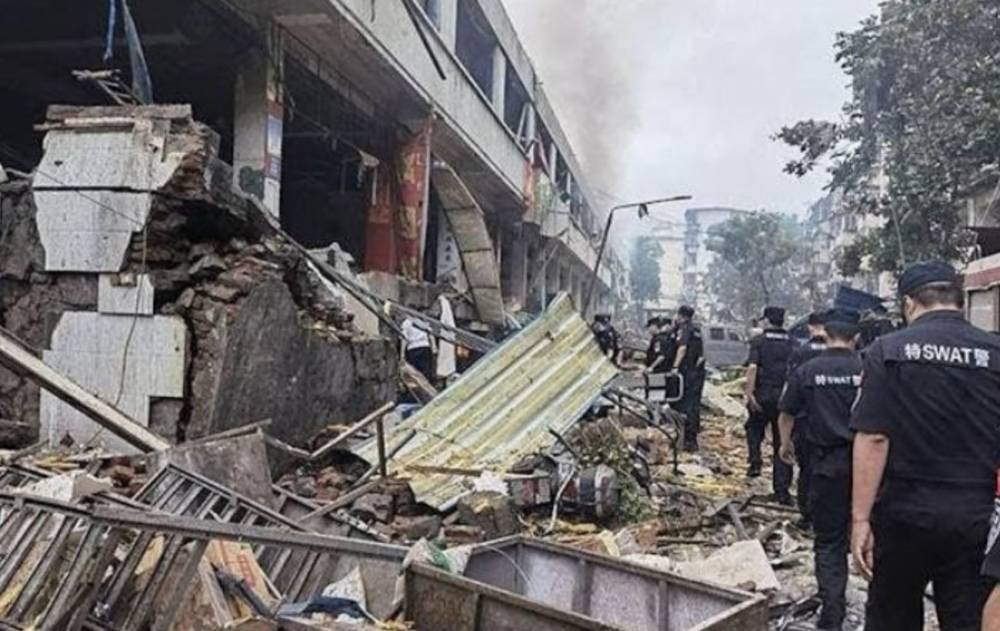 На рынке в Китае произошел взрыв: 25 человек погибли