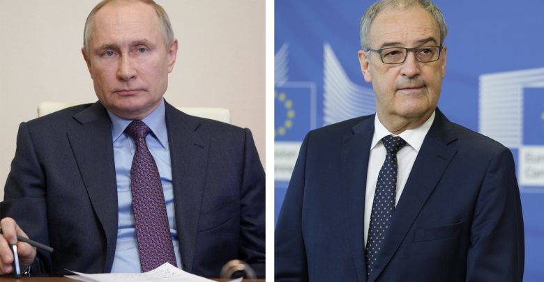 Путин проведёт переговоры с президентом Швейцарии после саммита с Байденом